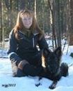 Inger Hansen og Aine.
