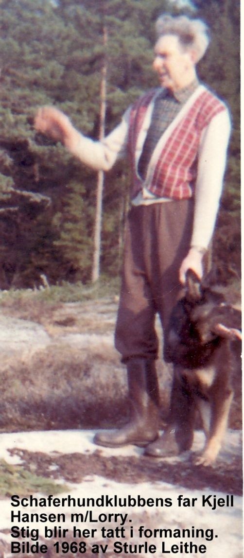 Kjell Hansen med Lorry